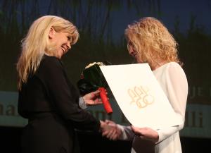 KONCERT OB PODELITVI NAGRAD IN PRIZNANJ FRANA GERBIČA NA SLIKI TAMARA RAŽEM LOCATELLI FOTO LJUBO VUKELIČ DC8B9437